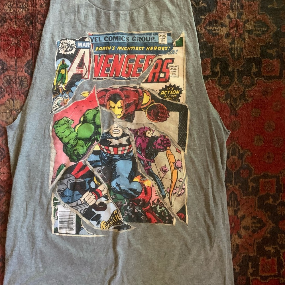 Marvel Avengers Comic Cover Tank